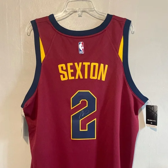 Shirts Signed Collin Sexton Cleveland Cavaliers Jersey Xl Poshmark